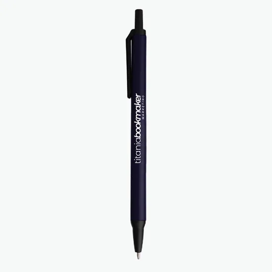 Amber Stick Click Pen