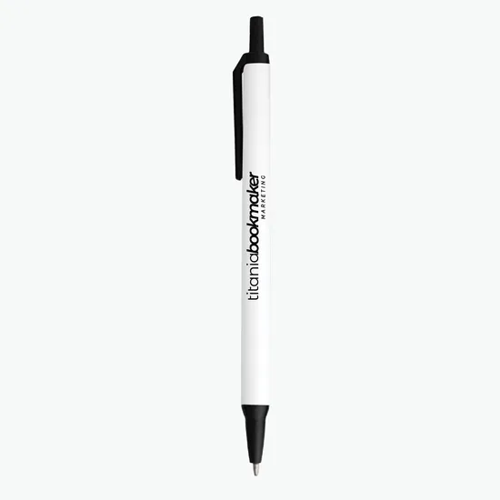 Amber Stick Click Pen