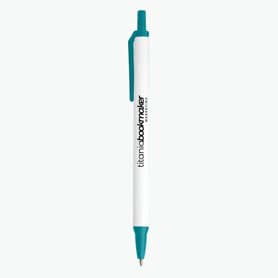 Amber Stick Click Pen