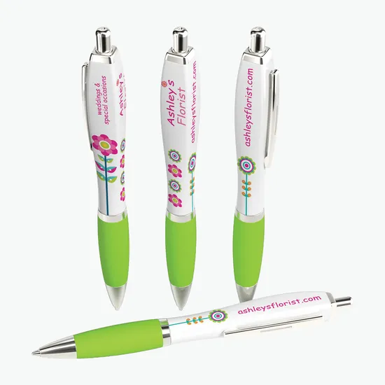 Square Full Color Soft Touch Gel Performance Pen