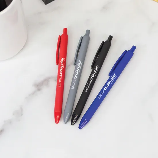 Bolt Soft Touch Pen - 24-Hour Production