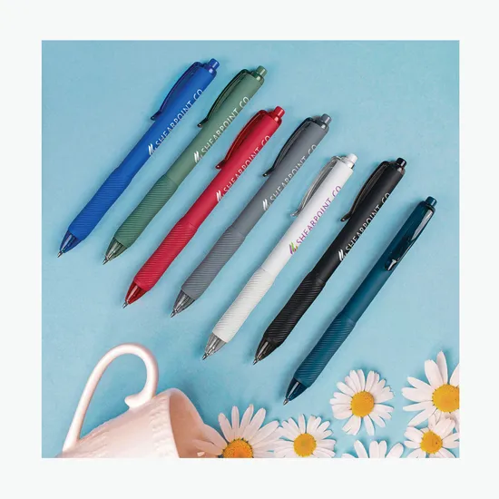 Swirl Grip Comfort Gel Pen - Full Color