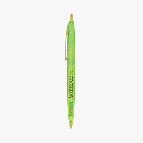 Clear Clic Gold Pen