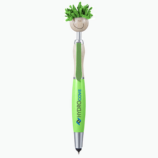 MopToppers Wheat Straw Screen Cleaner Stylus Pen