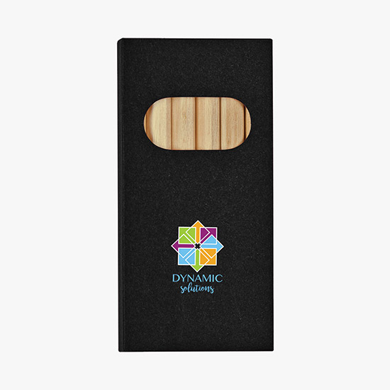 Full Color 6-Piece Colored Pencil Set - 24-Hour Production