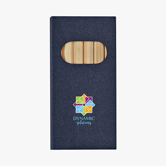 Full Color 6-Piece Colored Pencil Set - 24-Hour Production