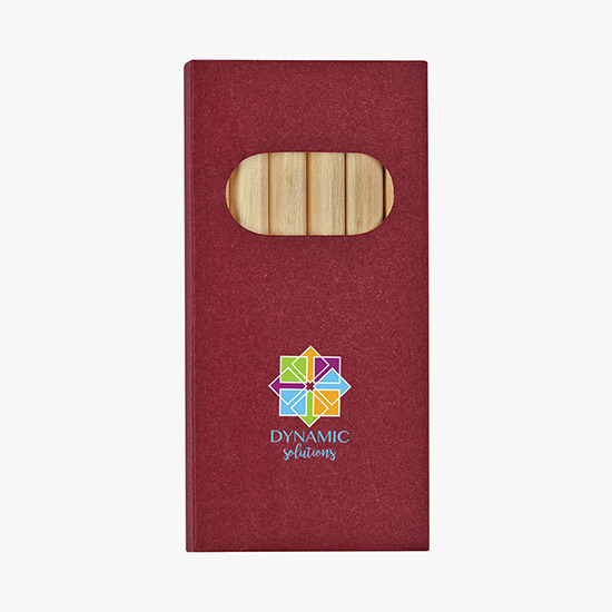 Full Color 6-Piece Colored Pencil Set - 24-Hour Production