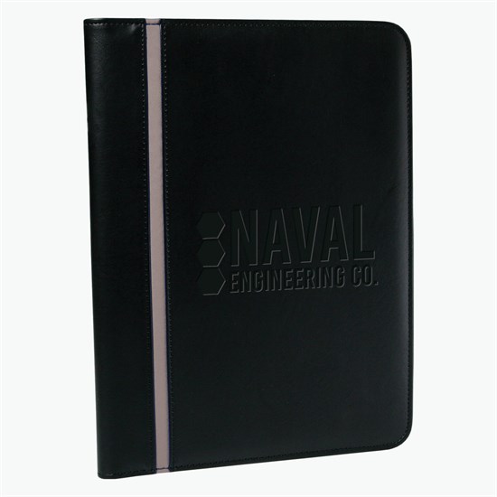 Dualtone Deluxe Padfolio - Deboss