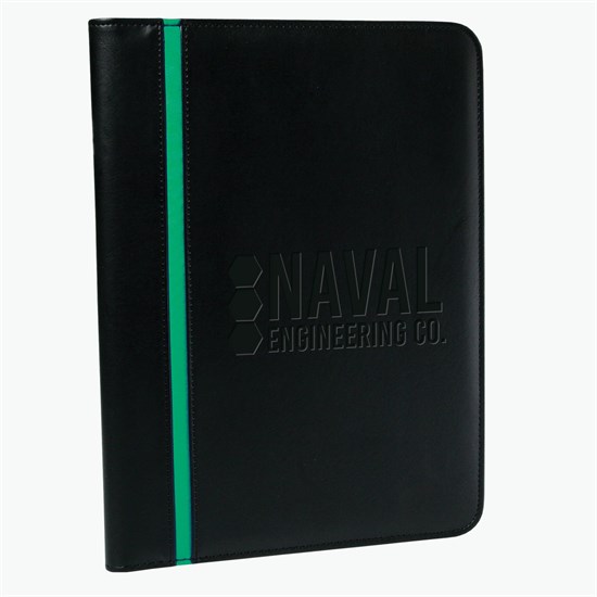 Dualtone Deluxe Padfolio - Deboss