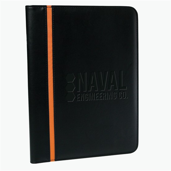 Dualtone Deluxe Padfolio - Deboss