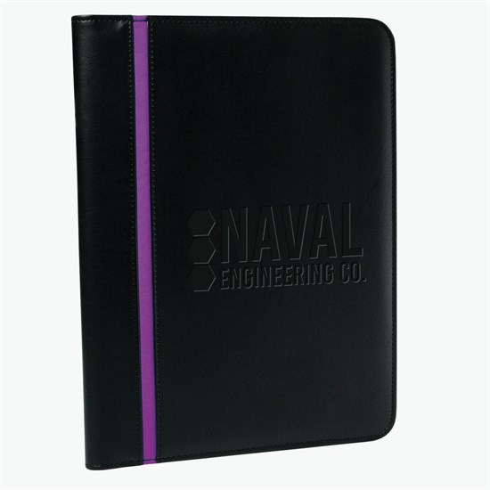 Dualtone Deluxe Padfolio - Deboss