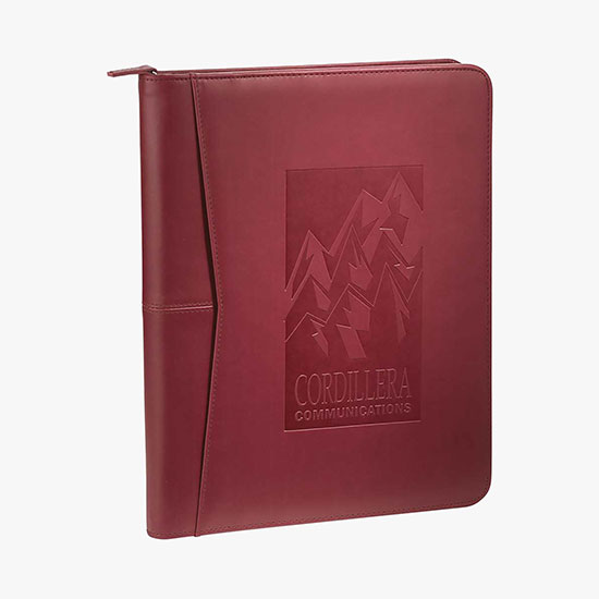 Pedova Zippered Padfolio