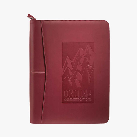 Pedova Zippered Padfolio