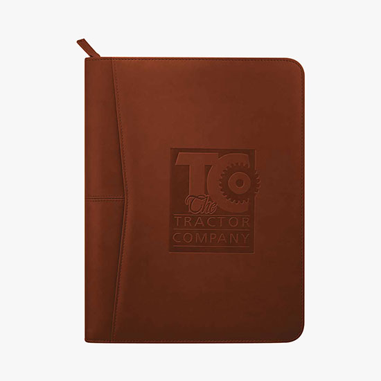 Pedova Zippered Padfolio