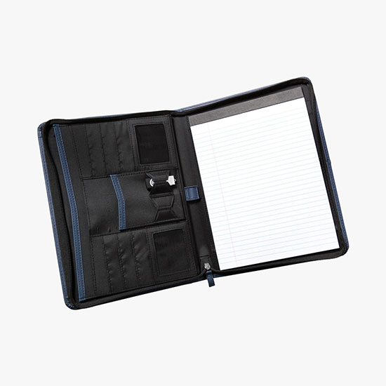 Pedova Zippered Padfolio