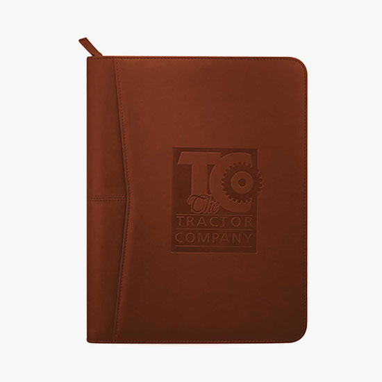 Pedova Zippered Padfolio