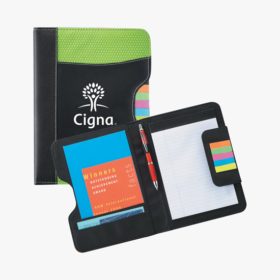 Flare Junior Padfolio w/Sticky Flags