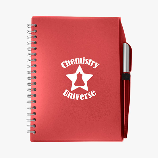 Spiral Notebook with Pen - 24-Hour Production