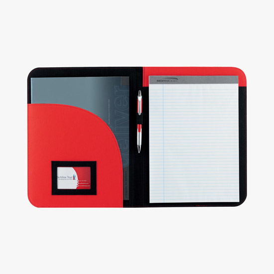 Non-woven Curve Padfolio