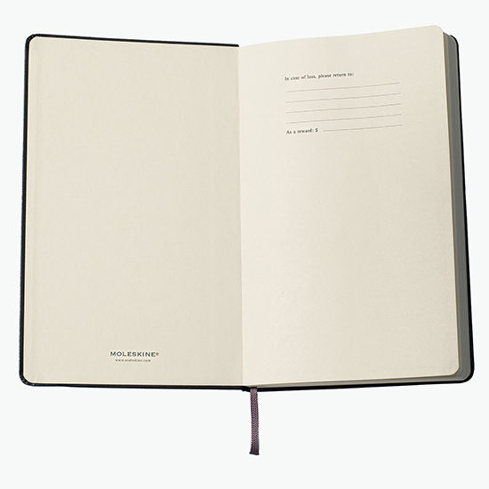 Moleskine® Soft Cover Large Notebook - Ruled - Printed