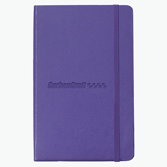 Moleskine® Hard Cover Large Notebook - Ruled - Debossed