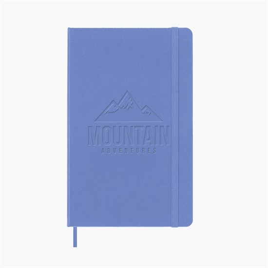 Moleskine® Hard Cover Large Notebook - Ruled - Debossed