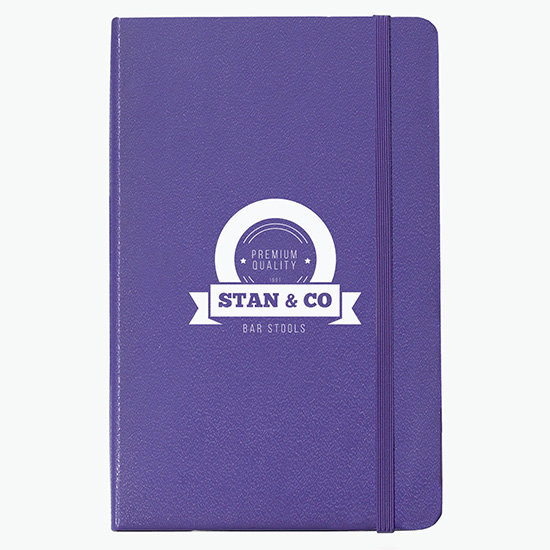 Moleskine® Hard Cover Large Notebook - Ruled - Printed