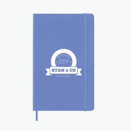 Moleskine® Hard Cover Large Notebook - Ruled - Printed