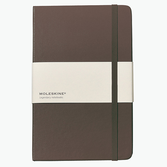 Moleskine® Hard Cover Large Notebook - Ruled - Printed