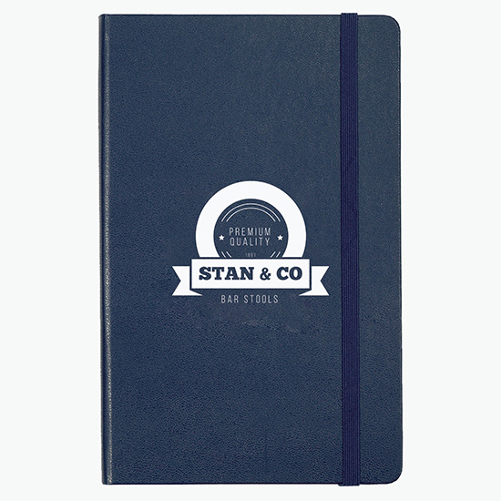 Moleskine® Hard Cover Large Notebook - Ruled - Printed