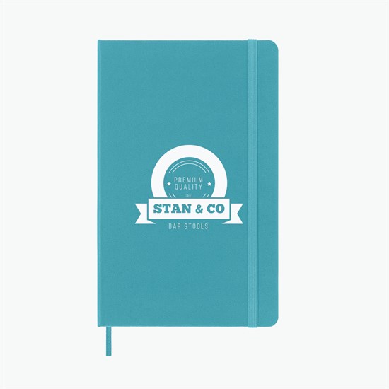 Moleskine® Hard Cover Large Notebook - Ruled - Printed