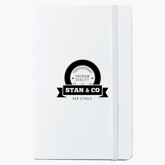 Moleskine® Hard Cover Large Notebook - Ruled - Printed