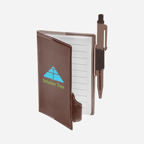 Clear-View Mini Notebook with Pen - 24-Hour Production