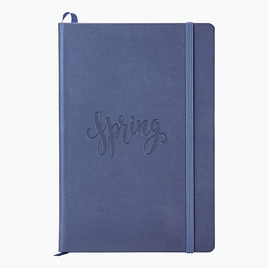 NeoSkin® Satin Metallic Hard Cover Journal