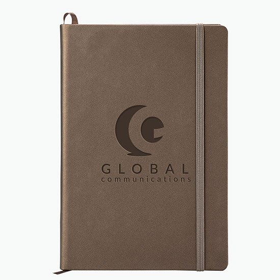 NeoSkin® Satin Metallic Hard Cover Journal