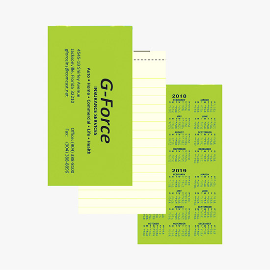 Neon Top Stapled Memo Book
