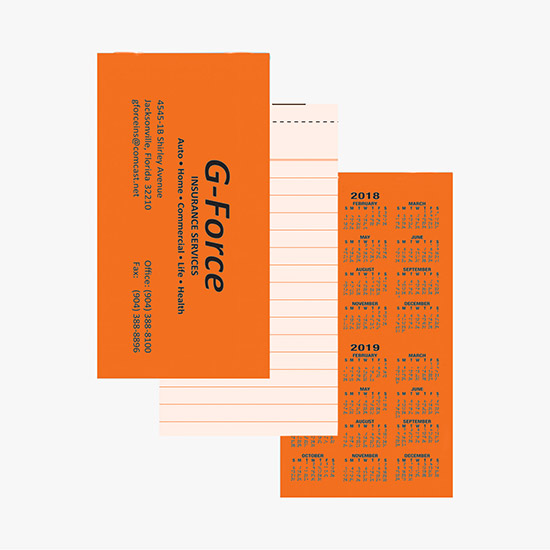 Neon Top Stapled Memo Book