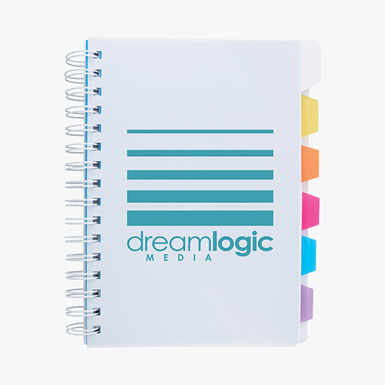 Spiral Notebook with Tabs