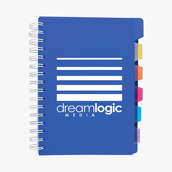 Spiral Notebook with Tabs