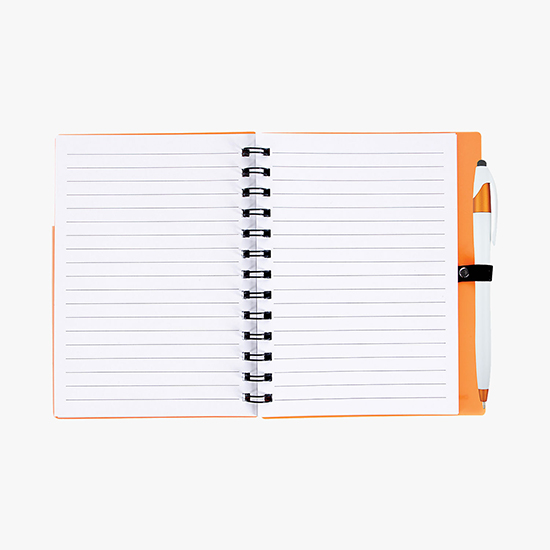 5 x 7 Tri-Pocket Notebook & Pen