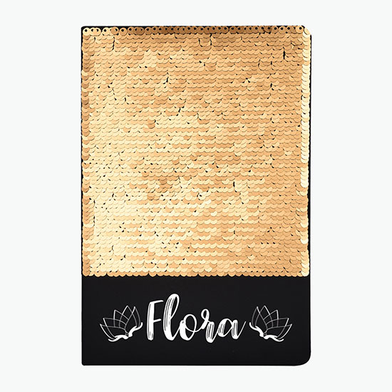 Mermaid Flip Sequin Notebook - Clearance