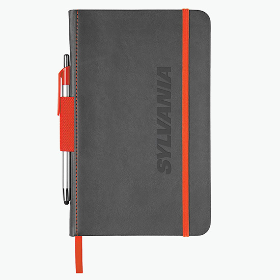 Mod Journal with Stylus Pen Set - Debossed