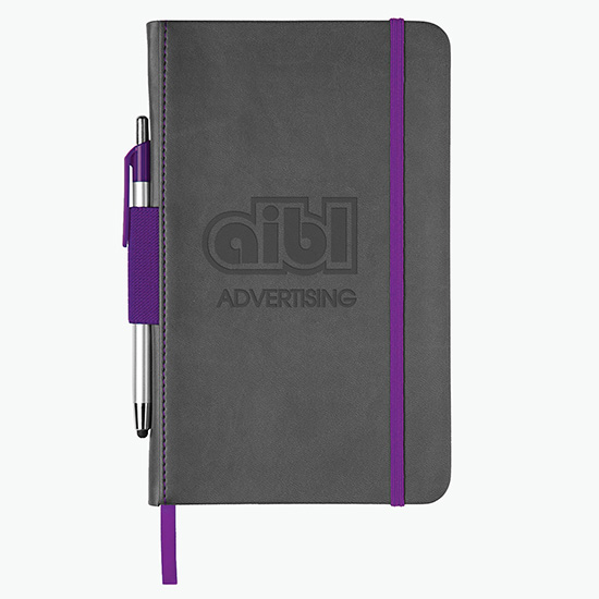 Mod Journal with Stylus Pen Set - Debossed