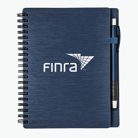 Mercury Notebook and Stylus Pen Set - 24-Hour Production
