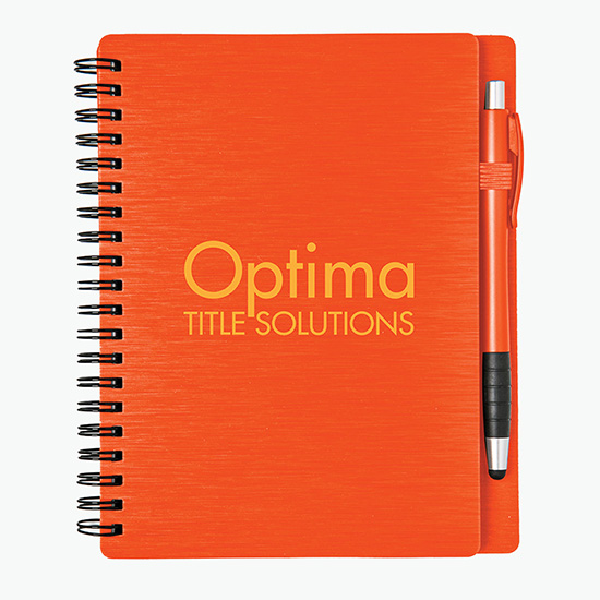 Mercury Notebook and Stylus Pen Set - 24-Hour Production