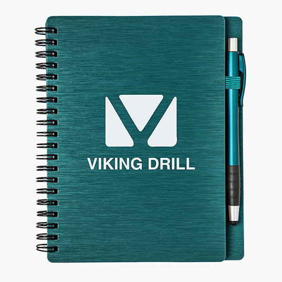 Mercury Notebook and Stylus Pen Set - 24-Hour Production