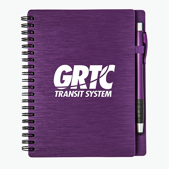Mercury Notebook and Stylus Pen Set - 24-Hour Production