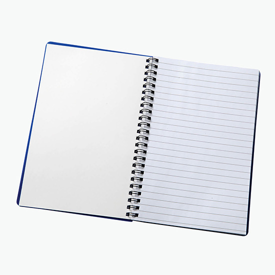 Semester Spiral Notebook with Sticky Flags
