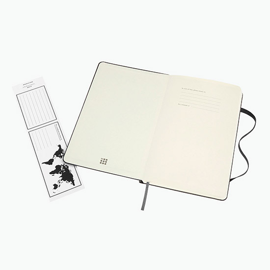 Moleskine® Hard Cover Large Double Layout Notebook
