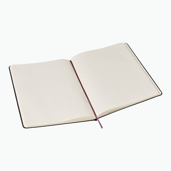 Moleskine® Hard Cover XL Double Layout Notebook - Full Color